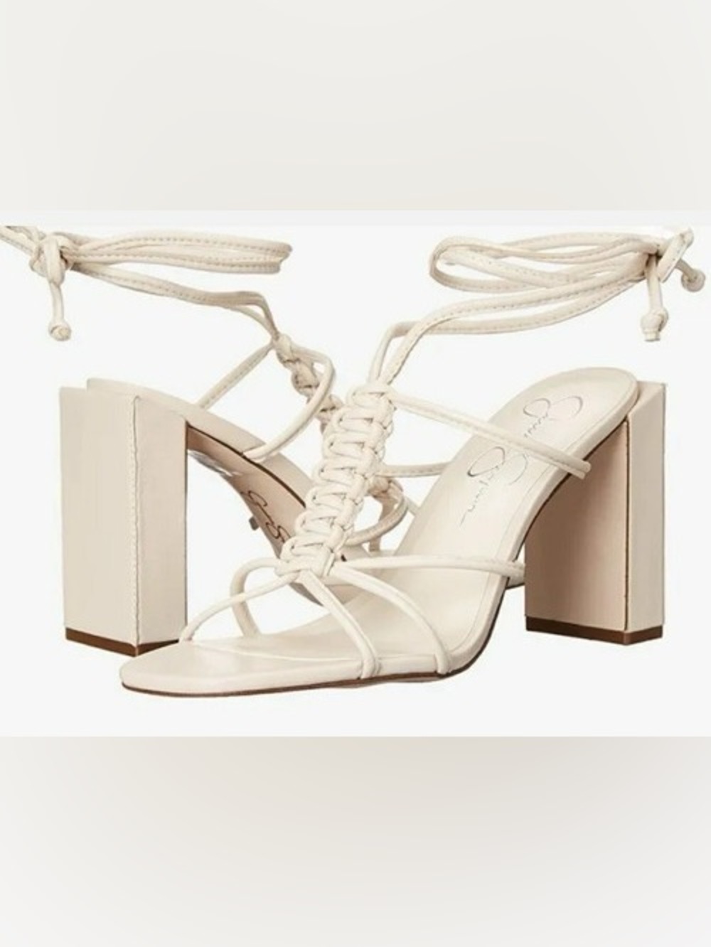 Jessica Simpson • Meana Ankle Wrap Strappy Sandal • Size 8